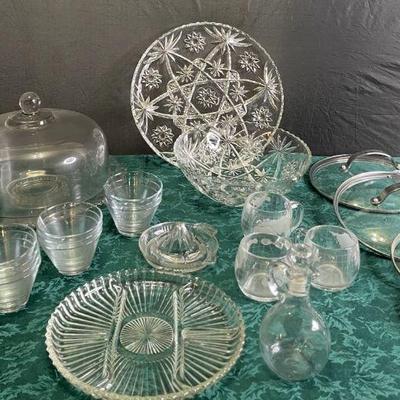 Crystal and glass lot 3