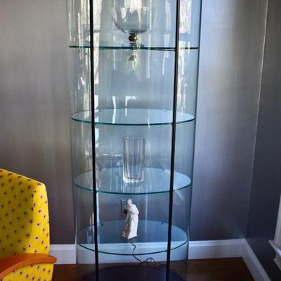 Fiam Palladio curio cabinet