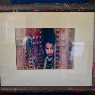 Framed photo