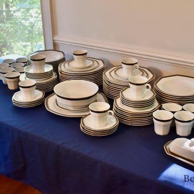 Christopher Stuart Black Dress china set