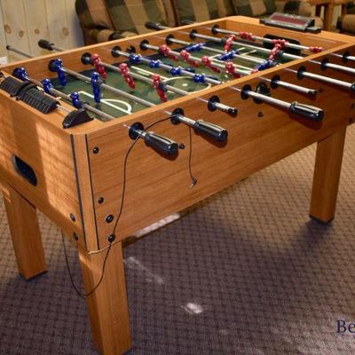 Harvard foosball table