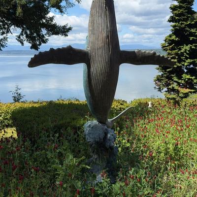 Wyland's Bronze Sculpture "Leap of Faith" 2004