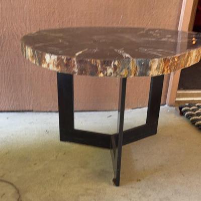 Petrified Wood Top Table #3