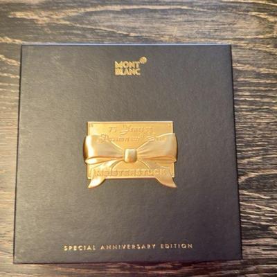 Mont Blanc 75th Anniversary Pen w/ Placido Domingo CD