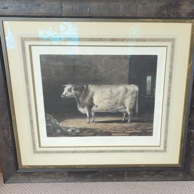Thomas Landseer ARA (1795-1880) - Portrait of the Celebrated Short-Horned Cow, Bracelet