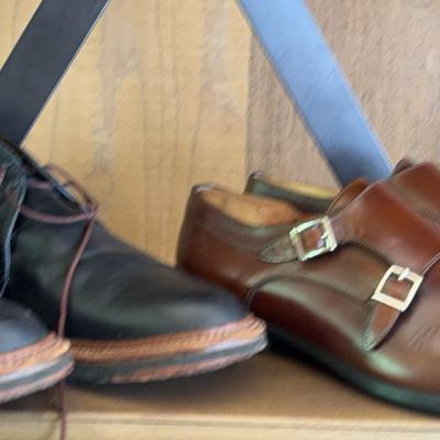 Santoni Italy Men’s Black Lace Up