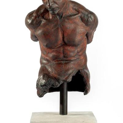 SABIN HOWARD "FRAGMENT OF STUBBORNESS" BRONZE