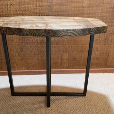 Minimalist Oblong Accent Table 