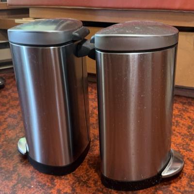 Pair of Waste Cans-Simple Human