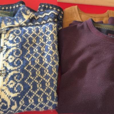 Ted Baker Sweater SZ M/Dale of Norway Handknitted Sweater 
