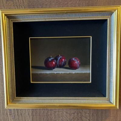 Charles Becker "Plum Rouge" Oil on Canvas c. 1998. Weinstein Gallery 
