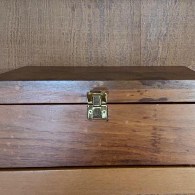 Hinged Wood Box 
