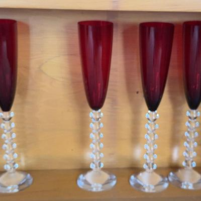 Baccarat Vega Flutissimo in Red
