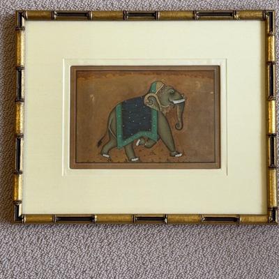Elephant Picture, Purchased in India 