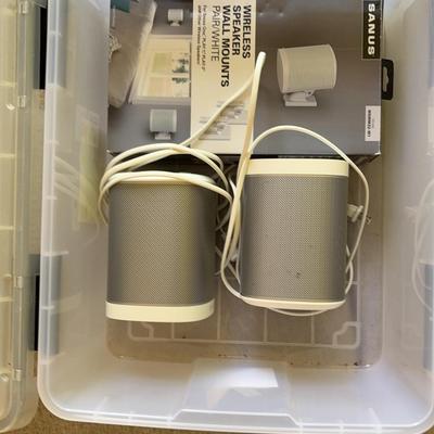 Sanus Wireless Wall Mount Speakers