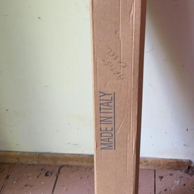 Nero Art Easel Made in Italy, Black Metal