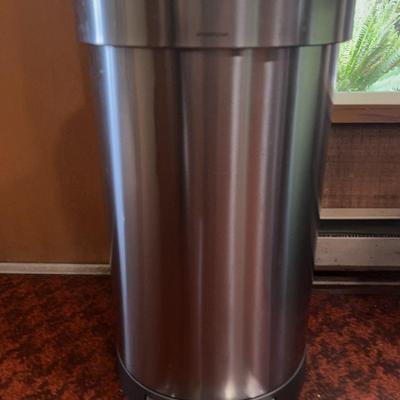 Simple Human Step Can Stainless Finish 