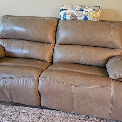 Sale Photo Thumbnail #3: Electric sofa with recliner