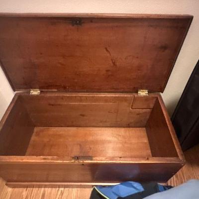 Wooden chest