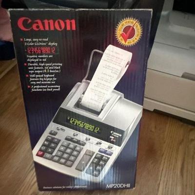 Canon adding machine