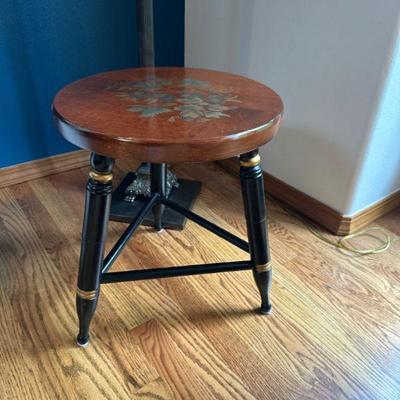 Vintage Hitchcock painted stool