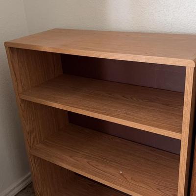 Wood Bookcase