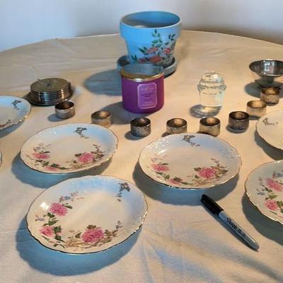 Harvest Dawn Dishes, Silver Plated Items, & More