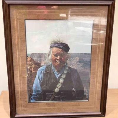 Ray Swanson Print Old Man And The Canyon