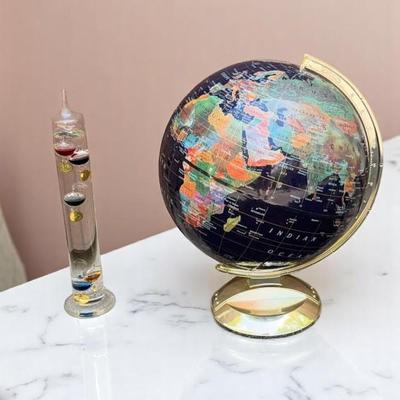 Globe And Galileo Thermometer