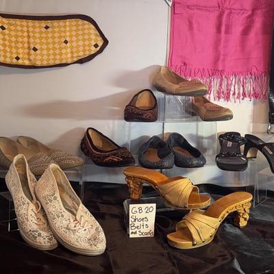 Shoes Belts And Scarfs