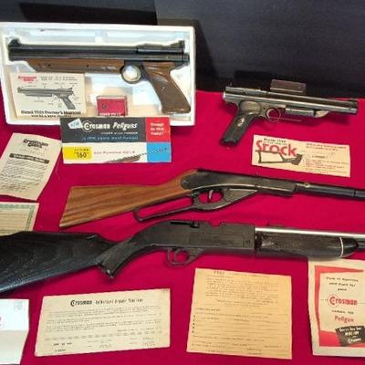 Vintage Crosman Air Guns
