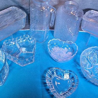 Miscellaneous Glassware Lot 1