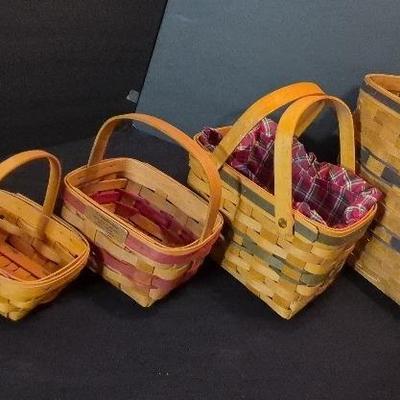 Longaberger Baskets Lot 1