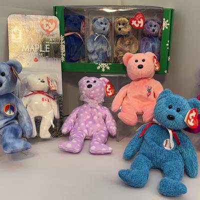 Ty Colorful Bears 
