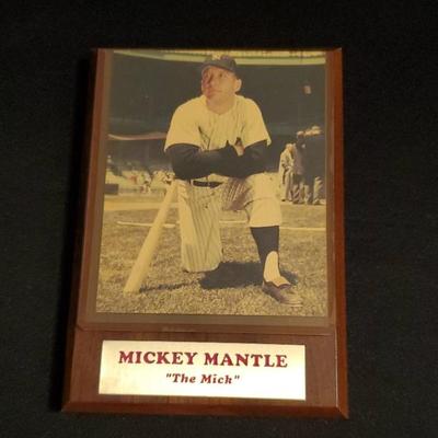 "The Mick" - Photo of Mickey Mantle, A Baseball Legend
