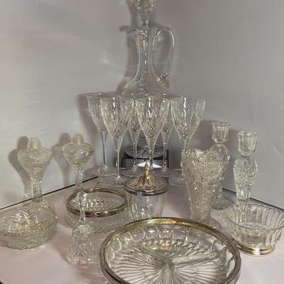 Vintage Cristal Set 