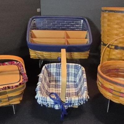 Longaberger Baskets Lot 3