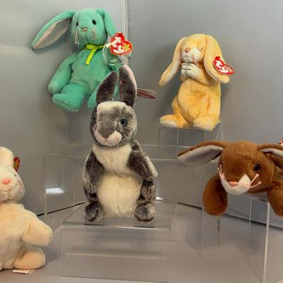 Ty Bunnies Lot #1