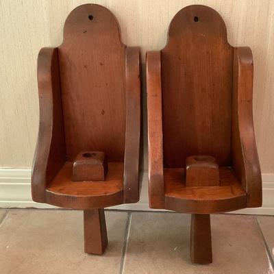 Country candle sconces