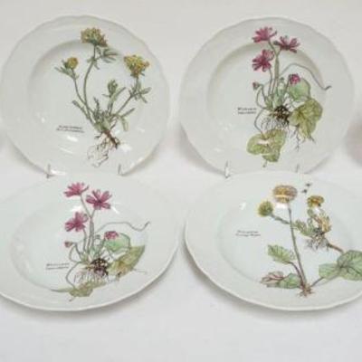 1030	SET OF 8 TIRSCHENREUTH BAVARIAN BOWLS W/BOTANICAL TRANSFERS, EACH APPROXIMATELY 9 IN
