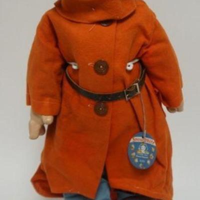 1139	IDEAL SNOW WHITE *DOPEY* VENTRILOQUIST DOLL WITH ORIGINAL TAG, APPROXIMATELY 20 IN H
