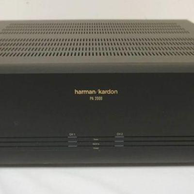 1272	HARMON KARDOM PA 2000 STEREO AMPLIFIER, APPROXIMATELY 18 IN X 15 IN X 6 IN
