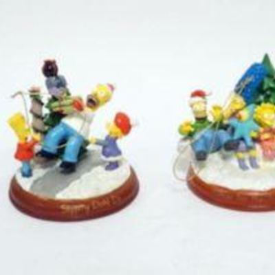 1171	THE SIMPSONS CHRISTMAS ORNAMENTS - 6
