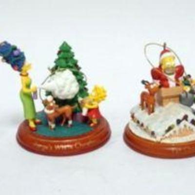 1169	THE SIMPSONS CHRISTMAS ORNAMENTS - 6


