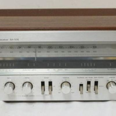 1267	TECHNICS SA-505 RECEIVER, APPROXIMATELY 11 IN X 15 IN X 7 IN
