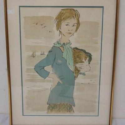 1089	PHILLIPPE HENRI NOYER PRINT, APPROXIMATELY 24 1/4 IN X 32 IN OVERALL
