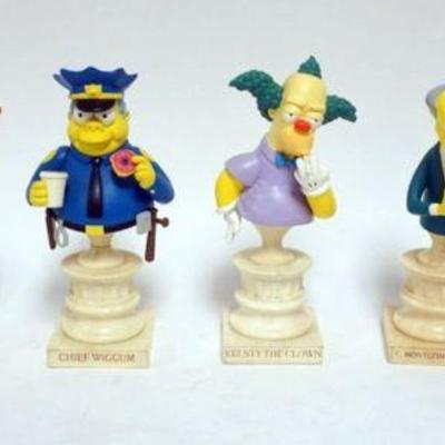 1167	THE SIMPSONS SIDESHOW COLLECTIBLE FIGURES, GROUP OF 6
