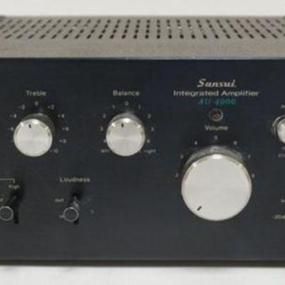 1270	SANSUI AU-4900 STEREO AMPLIFIER, APPROXIMATELY 16 IN X 10 IN X 5 IN H
