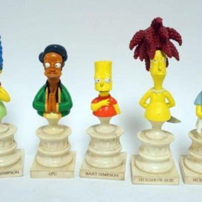 
1168	THE SIMPSONS SIDESHOW COLLECTIBLE FIGURES, GROUP OF 7

