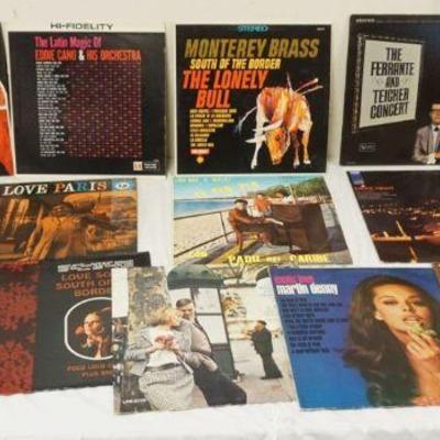 1264	GROUP OF ASSORTED LATIN, ETC. ALBUMS
